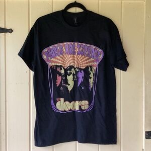 the DOORS People are Strange TOP tee PRINT tshirt m